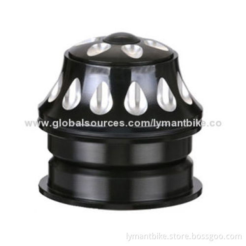 Bicycle Headset, Aluminum Alloy, Size: 1-1/8, Semi-Integrated, Thread-less, for MTB and Road Bikes